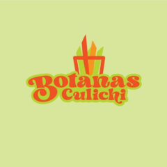 Botanas Culichi food truck logo.