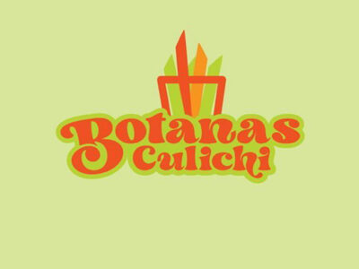 Botanas Culichi food truck logo.