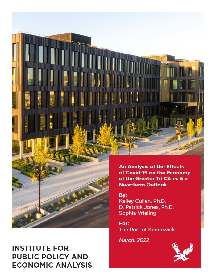 Cover of a March 2022 report by the Institute for Public Policy and Economic Analysis.