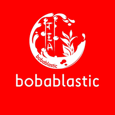 Bobablastic Tri-Cities bubble tea shop logo.