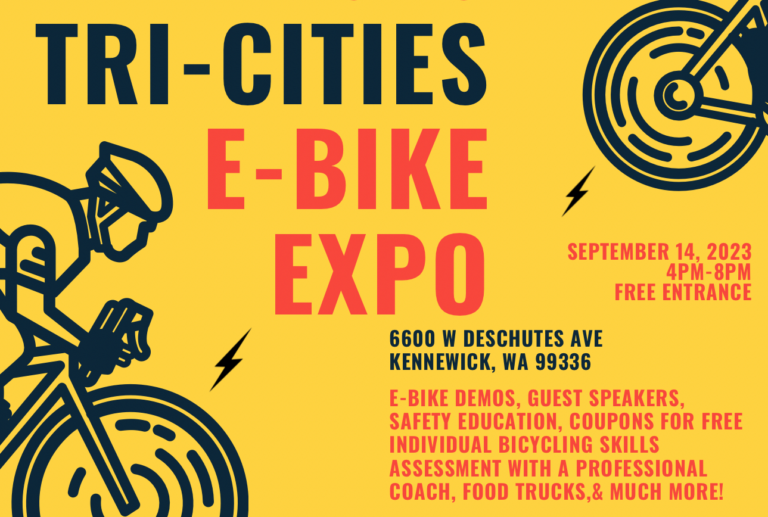 TriCities’ FirstEver EBike Expo Planned at Vista Field FREE Event